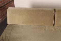George Nelson Vintage Sage Mohair Daybed with Hairpin Legs by George Nelson for Herman Miller - 4543260
