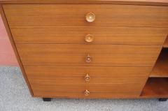 George Nelson Walnut Dresser Cabinet Model 4935 by George Nelson for Herman Miller - 503100