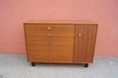 George Nelson Walnut Dresser Cabinet Model 4935 by George Nelson for Herman Miller - 503102