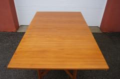George Nelson Walnut Gate Leg Dining Table Model 4656 by George Nelson for Herman Miller - 2380496