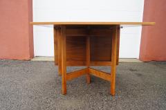George Nelson Walnut Gate Leg Dining Table Model 4656 by George Nelson for Herman Miller - 2380498