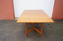 George Nelson Walnut Gate Leg Dining Table Model 4656 by George Nelson for Herman Miller - 2380499