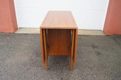 George Nelson Walnut Gate Leg Dining Table Model 4656 by George Nelson for Herman Miller - 2380503
