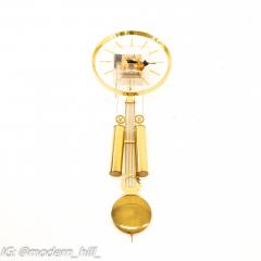 George Nelson for Howard Miller Mid Century Brass Grandfather Clock - 1868708