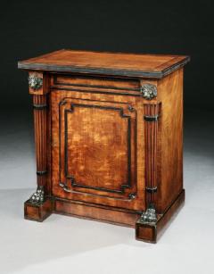 George Oakley Regency Period Mahogany and Ebony Inlaid Cabinet - 1149147