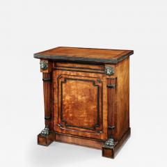 George Oakley Regency Period Mahogany and Ebony Inlaid Cabinet - 1149434