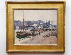 George Oberteuffer View Along the Thames George Oberteuffer 1878 1940  - 4118268