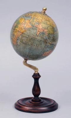 George Philip Antique English Philips Globe on Stand Circa 19202 - 1614889