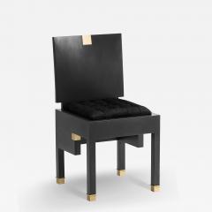 George Ranalli George Ranalli Valentine Chair 3 in Off Black USA 2023 - 4093946
