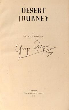 George Rodger Desert Journey By George RODGER - 3959516