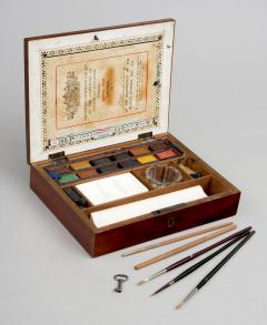 George Rowney Co Victorian Artists Paint Box - 1660472