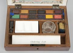 George Rowney Co Victorian Artists Paint Box - 1660474