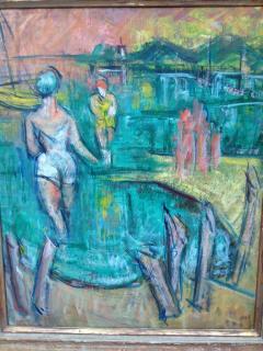 George Schwacha George Schwacha New Jersey Bathers Painting - 98438