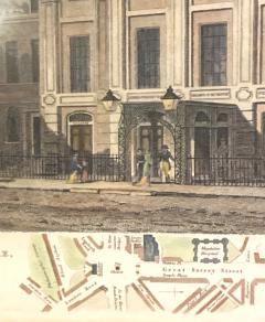 George Sidney Shepherd View of The Surrey Theatre London 1814 Copper Plate Engraving - 3529882