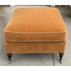 George Smith George Smith Mohair Ottoman Foot Stool - 3627515