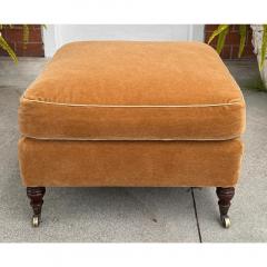 George Smith George Smith Mohair Ottoman Foot Stool - 3627516