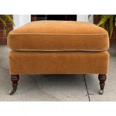 George Smith George Smith Sienna Mohair Ottoman Foot Stool - 3697278