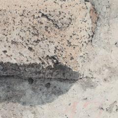 George Tzannes Corner Stone at Chora Castle Figurative Painting with Architectural Detail - 3816246