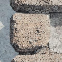 George Tzannes Corner Stone at Chora Castle Figurative Painting with Architectural Detail - 3816247