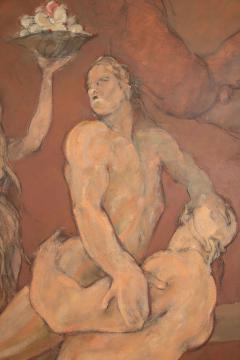 George Valentine Dureau Monumental Oil on Canvas by George Dureau USA 1997 - 4386521