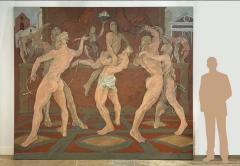 George Valentine Dureau Monumental Oil on Canvas by George Dureau USA 1997 - 4386530