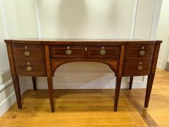 George lll Mahogany Inlaid Wood Satinwood Sideboard England 18th 19th C  - 4212549