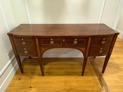 George lll Mahogany Inlaid Wood Satinwood Sideboard England 18th 19th C  - 4212551