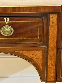 George lll Mahogany Inlaid Wood Satinwood Sideboard England 18th 19th C  - 4212552
