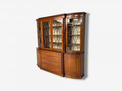 George lll Mahogany Large Breakfront or Bookcase England 18th Century - 4164677