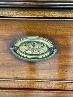 George lll Mahogany Large Breakfront or Bookcase England 18th Century - 4164685