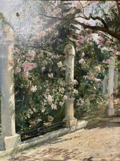 Georges Antoine Rochegrosse Oil on Canvas Almond Trees Sothebys Provenance - 3421776
