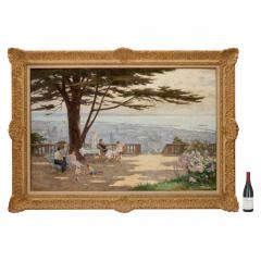 Georges Binet 20th century Impressionist style painting of Le Havre by Binet - 4220931