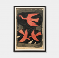Georges Braque Untitled Lithograph by Georges Braque France c 1960 - 4405864