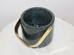 Georges Briard Georges Briard Marble And Brass Ice Bucket - 956734