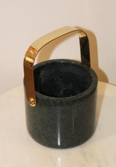 Georges Briard Georges Briard Marble And Brass Ice Bucket - 956735