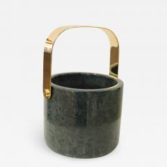 Georges Briard Georges Briard Marble And Brass Ice Bucket - 957297