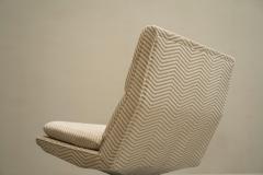 Georges Charles van Rijk Georges Charles van Rijk Pair of Swivel Lounge Chairs for Beaufort Belgium 1960s - 4395748