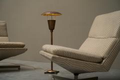 Georges Charles van Rijk Georges Charles van Rijk Pair of Swivel Lounge Chairs for Beaufort Belgium 1960s - 4395895