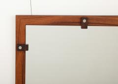 Georges Coslin Georges Coslin Wood Wall Mirror circa 1960 - 3928311