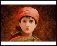 Georges Croegaert Georges Croegaert Belgium 1848 1923 A Portrait of A Young Orientalist Woman - 3880733