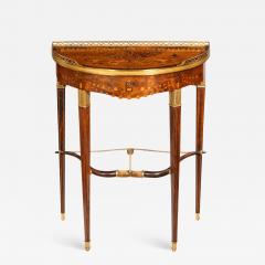 Georges Fran ois Alix A French demi lune rosewood bow and arrow table by Georges Fran ois Alix - 1610557