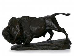 Georges Gardet French Bronze Sculpture Bison Et Jaguar after Georges Gardet - 1175481