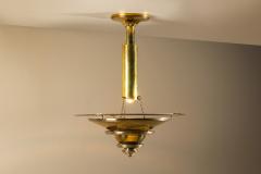 Georges Halais Art Deco Lamp in Brass by Georges Halais France 1930s - 4570528