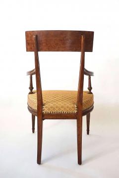 Georges Jacob Louis XVI Neoclassical Fauteuils Attributed to Georges Jacob Pair circa 1785 - 4324066