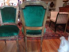 Georges Jacob Pair of 19th Century French Louis XVI Style Giltwood Chairs - 4487551