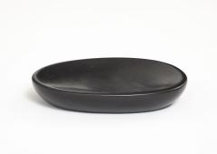 Georges Jouve Black Ceramic Galet Vide Poche France c 1950 - 4509776