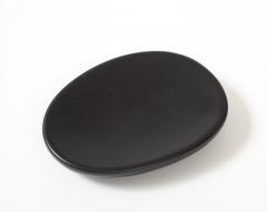 Georges Jouve Black Ceramic Galet Vide Poche France c 1950 - 4509780