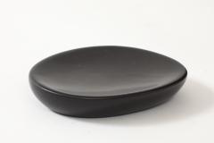 Georges Jouve Black Ceramic Galet Vide Poche France c 1950 - 4509783