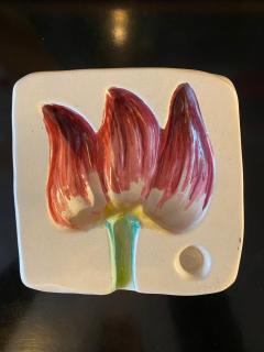 Georges Jouve Ceramic Ashtray model Tulip  - 1954172