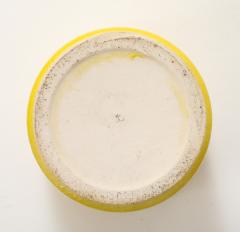 Georges Jouve Ceramic Column Vase with Yellow glaze France 1950 s - 4509797